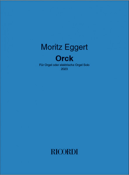 Orck Für Orgel oder elektrische Orgel Solo 2023