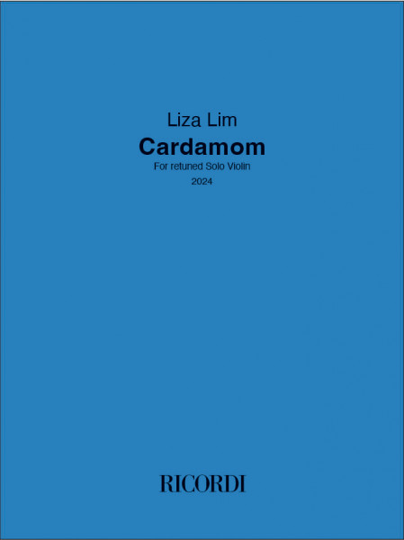 Cardamom For retuned Solo Violin (2024)