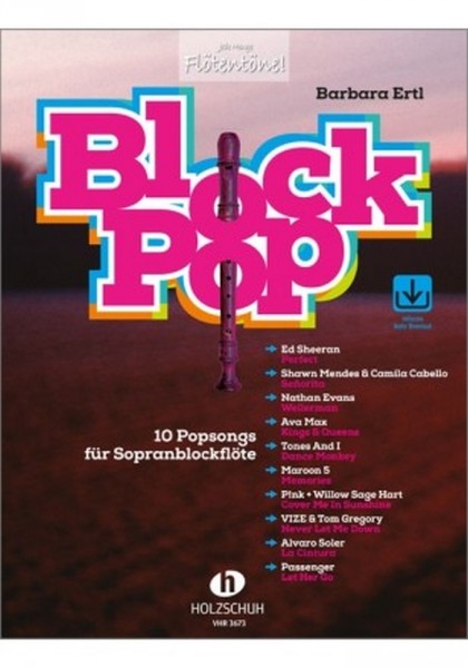 Block Pop 10 Popsongs Für Sopranblockflöte