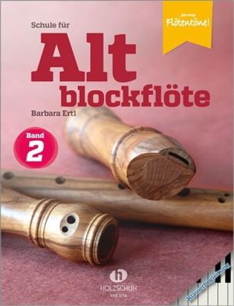 Schule für Altblockflöte Band 2 Klavierbegleitung zur Schule für Jugendliche und Erwachsene