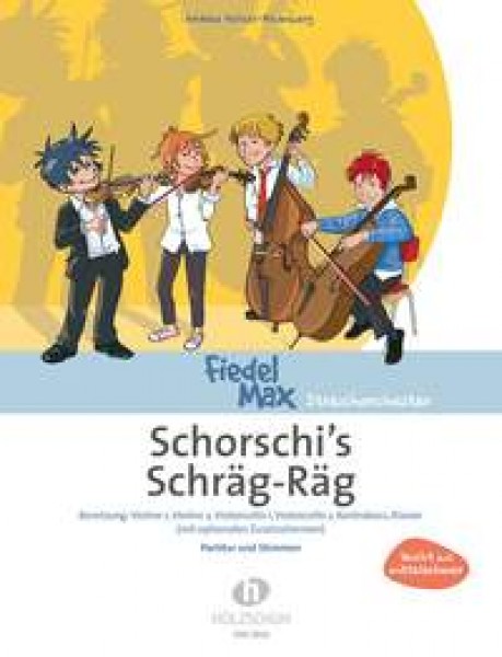 Schorschi`s Schräg Rag Violine 1, Violine 2, Violoncello 1, Violoncello 2, Kontrabass und Klavier