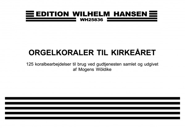 Orgelkoraler Til Kirkeåret