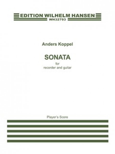 Sonata For Recorder And Guitar London 1985