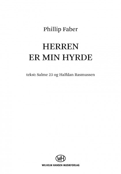 Herren Er Min Hyrde