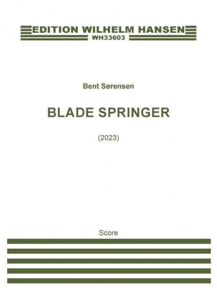 Blade Springer (full score)