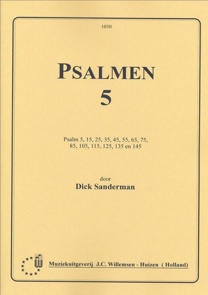 Psalmen 5 Psalm 5 15 25 35 45 55 65 75 85 105 115 125 135