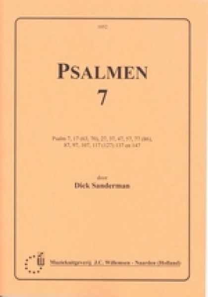 Psalmen 7 Psalm 7 17(63 70) 27 37 47 57 77(86) 87 97 107 117(127) 137 147