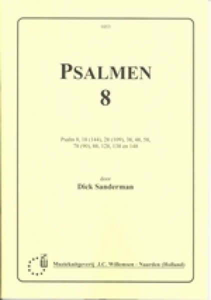 Psalmen 8 Psalm 8 18(144) 28(109) 38 48 58 78(90) 88 128 138 148