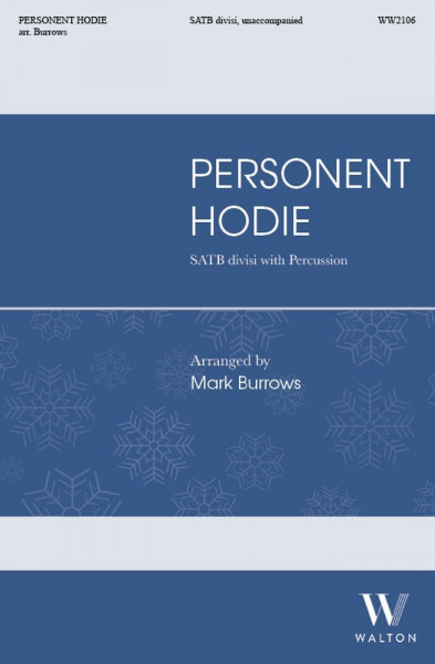 Personent Hodie Percussion (Triangle, Cajon, Djembe, Muted Floor Tom)