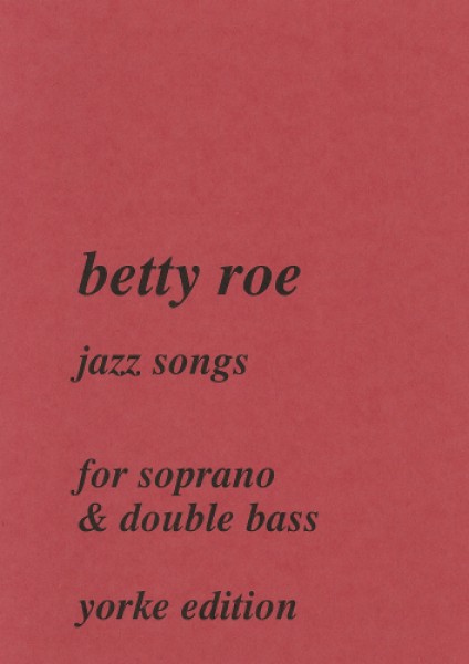 Jazz Songs for Soprano and Double Bass