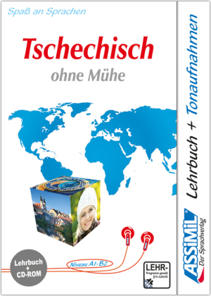 Assimil Tschechisch ohne Mühe, 1 CD-ROM m. Lehrbuch: Niveau A1 bis B2. Komplett-Sprachkurs. Mit Übungssätzen, über 215 Min. vertonte Dialoge und Übungen, Grammatikerläuterungen und Lernstatistik