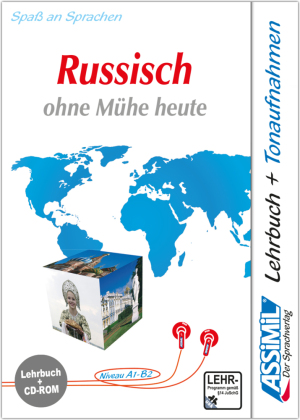 ASSiMiL Russisch ohne Mühe heute - PC-App-Sprachkurs - Niveau A1-B2: Selbstlernkurs in deutscher Sprache, Lehrbuch + CD mit PC-App. Komplett-Sprachkurs. Mit Übungssätzen, Grammatikerklärungen u.v.m.. 240 Min.