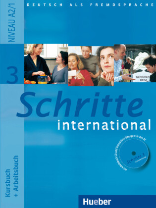 Kursbuch + Arbeitsbuch, m. Arbeitsbuch-Audio-CD: Führt zum Niveau A2/1