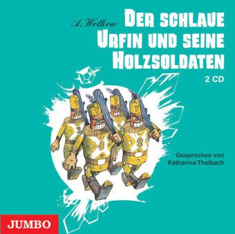 Der schlaue Urfin und seine Holzsoldaten, 2 Audio-CDs: 156 Min.. Lesung