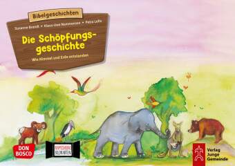 Die Schöpfungsgeschichte. Wie Himmel und Erde entstanden. Kamishibai Bildkartenset: Entdecken - Erzählen - Begreifen: Kinderbibelgeschichten. Erzähltheater-Karten für Kita & Grundschule. Entdecken. Erzählen. Begreifen