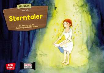 Sterntaler. Kamishibai Bildkartenset: Entdecken - Erzählen - Begreifen: Märchen. Mit Textvorlage. Grimms Märchen als Bildergeschichte zur Sprachförderung. Für Kita, Schule & Zuhause