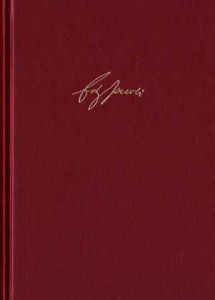 Friedrich Heinrich Jacobi: Briefwechsel - Nachlaß - Dokumente / Nachlaß. Reihe I: Text. Band 1,1-1,2, 2 Teile: Die Denkbücher Friedrich Heinrich Jacobis. Kritisch kommentierte Ausgabe