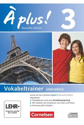 À plus ! - Französisch als 1. und 2. Fremdsprache - Ausgabe 2012 - Band 3: Vokabeltrainer auf CD-ROM