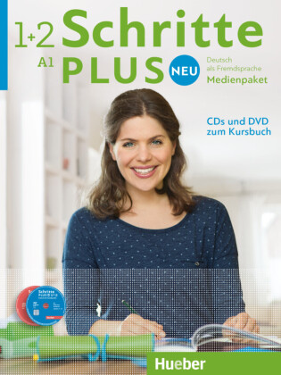 Schritte plus Neu - Medienpaket, 5 Audio-CDs und 1 DVD zum Kursbuch Bd.1+2: Deutsch als Zweitsprache. Niveau A1. 465 Min.