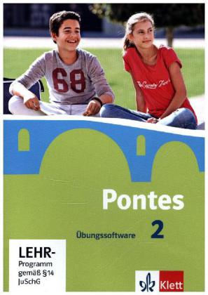 Pontes 2: Übungssoftware mit Vokabeltrainer, CD-ROM 2. Lernjahr