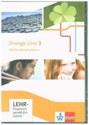 Orange Line 3, CD-ROM: Vokabelübungssoftware Klasse 7