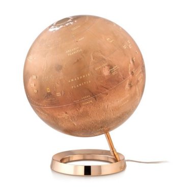 National Geographic Red Planet Leuchtglobus, Gestell Acrylglas: Globus Planet Mars. Energieeffizienzklasse: A++. 1:0