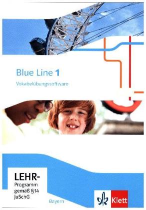 Blue Line 1. Ausgabe Bayern, CD-ROM: Vokabelübungssoftware CD-ROM Klasse 5