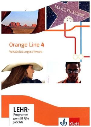 Orange Line 4, CD-ROM: Vokabelübungssoftware Klasse 8