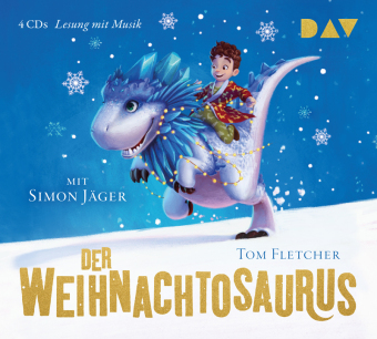 Der Weihnachtosaurus (Teil 1), 4 Audio-CDs: Lesung mit Musik mit Simon Jäger (4 CDs). 316 Min.. CD Standard Audio Format