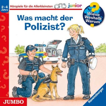 Was macht der Polizist?, Audio-CD: 40 Min.. Hörspiel