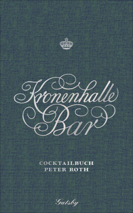Kronenhalle Bar: Cocktailbuch
