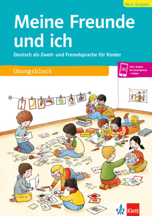 Übungsblock: Deutsch als Zweit- und Fremdsprache für Kinder. Übungsblock mit Audios