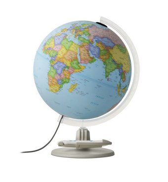 Talking Globe 25 cm: National Geographic Talking Globe 25 cm. NG Talking Globe 25 cm, Leuchtglobus mit Audio-Stift, politisch. 1:51000000