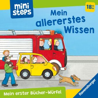 ministeps: Mein erster Bücher-Würfel: Mein allererstes Wissen (Bücher-Set): Ab 18 Monaten. Kombinierbar mit "Mein erster Bücherwürfel". Der Würfel kann mit den Büchern befüllt werden.