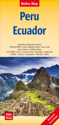 Nelles Map Landkarte Peru - Ecuador: 1 : 2,500,000. 1:2500000