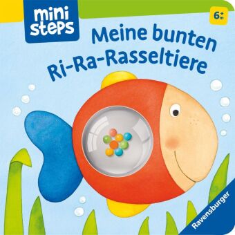 ministeps Meine bunten Ri-Ra-Rasseltiere - ab 6 Monate: Ab 6 Monaten