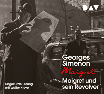 Maigret und sein Revolver, 4 Audio-CD: 40. Fall. Ungekürzte Lesung mit Walter Kreye (4 CDs). 316 Min.. CD Standard Audio Format