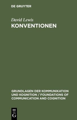 Konventionen: Eine sprachphilosophische Abhandlung