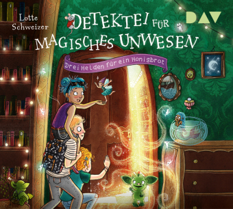 Detektei für magisches Unwesen - Teil 1: Drei Helden für ein Honigbrot, 3 Audio-CD: Ungekürzte Lesung mit Sarah Dorsel (3 CDs). 250 Min.. CD Standard Audio Format. Lesung