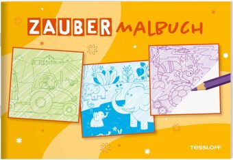 Zaubermalbuch: Mit magischen Zauberseiten