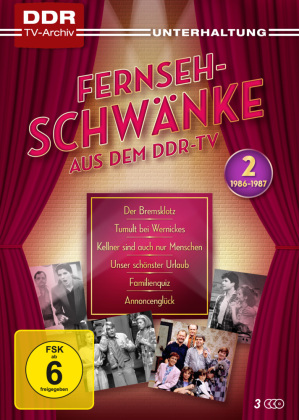 Fernsehschwänke aus dem DDR-TV - 1986-87, 3 DVD Box.2: 450 Min.