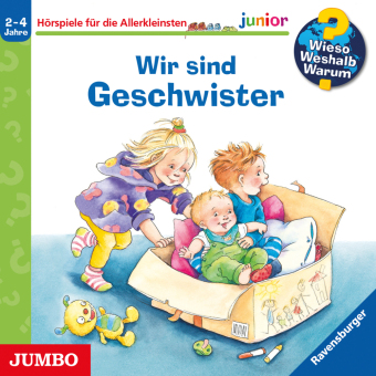 Wieso? Weshalb? Warum? junior. Wir sind Geschwister, Audio-CD: 40 Min.. CD Standard Audio Format. Hörspiel.