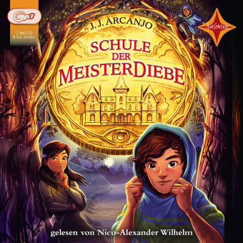 Schule der Meisterdiebe, 2 Audio-CD, 2 MP3: 505 Min.. Lesung. Ungekürzte Ausgabe