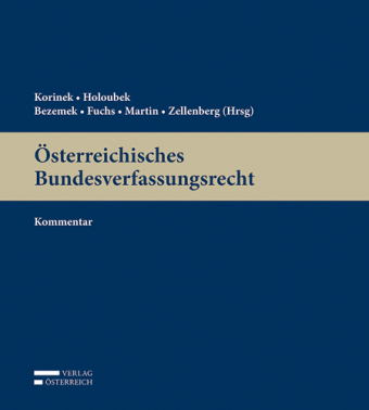 Österreichisches Bundesverfassungsrecht: 18. Lieferung