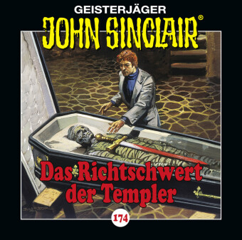 John Sinclair - Folge 174, 1 Audio-CD: Das Richtschwert der Templer. Teil 1 von 2.. 55 Min.. CD Standard Audio Format. Hörspiel