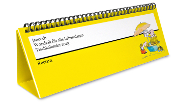Janosch: »Wondrak für alle Lebenslagen« (Tischkalender 2025). Mit Zitaten und Illustrationen von Janosch: Praktischer Tischkalender mit Spiralbindung, Wochenkalendarium und Platz zum Eintragen, für alle Fans von Janosch und Wondrak
