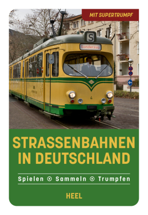 Quartett Straßenbahnen in Deutschland: Kartenspiel mit Supertrumpf