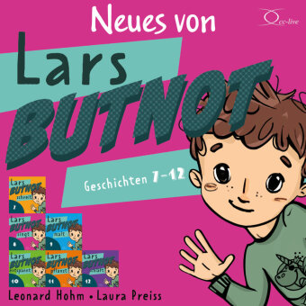 Neues von Lars Butnot, 1 Audio-CD: 6 Geschichten erzählt für Kinder ab 3 Jahren. 75 Min.. CD Standard Audio Format. Ungekürzte Ausgabe. Lesung