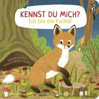 Kennst du mich? Ich bin ein Fuchs!: Ein Sachbilderbuch für neugierige Kinder ab 2 Jahren | Pappbilderbuch ab 2 Jahren _ Mit erstem Sachwissen über Tierkinder