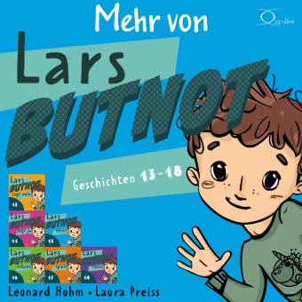 Mehr von Lars Butnot, 1 Audio-CD: 6 neue Geschichten erzählt für Kinder ab 3 Jahren. 75 Min.. CD Standard Audio Format. Lesung. Ungekürzte Ausgabe